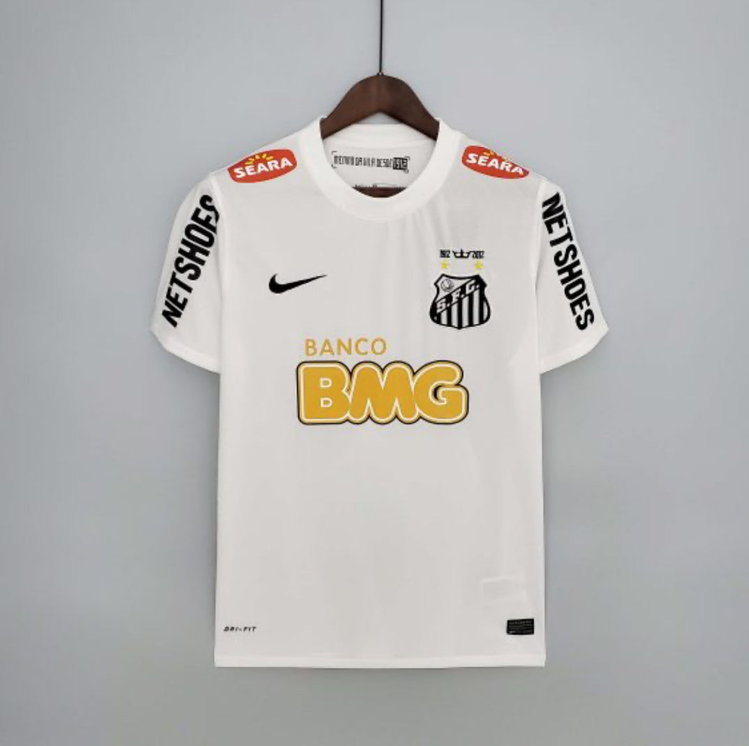 2012 Retro Santos Home Soccer Jersey