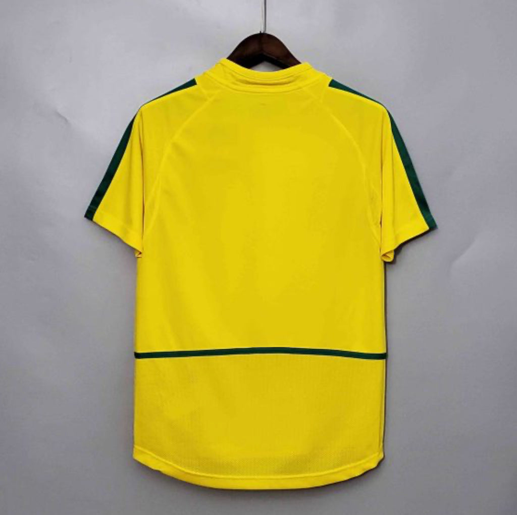 2002 Retro Brazil Soccer Jersey Home