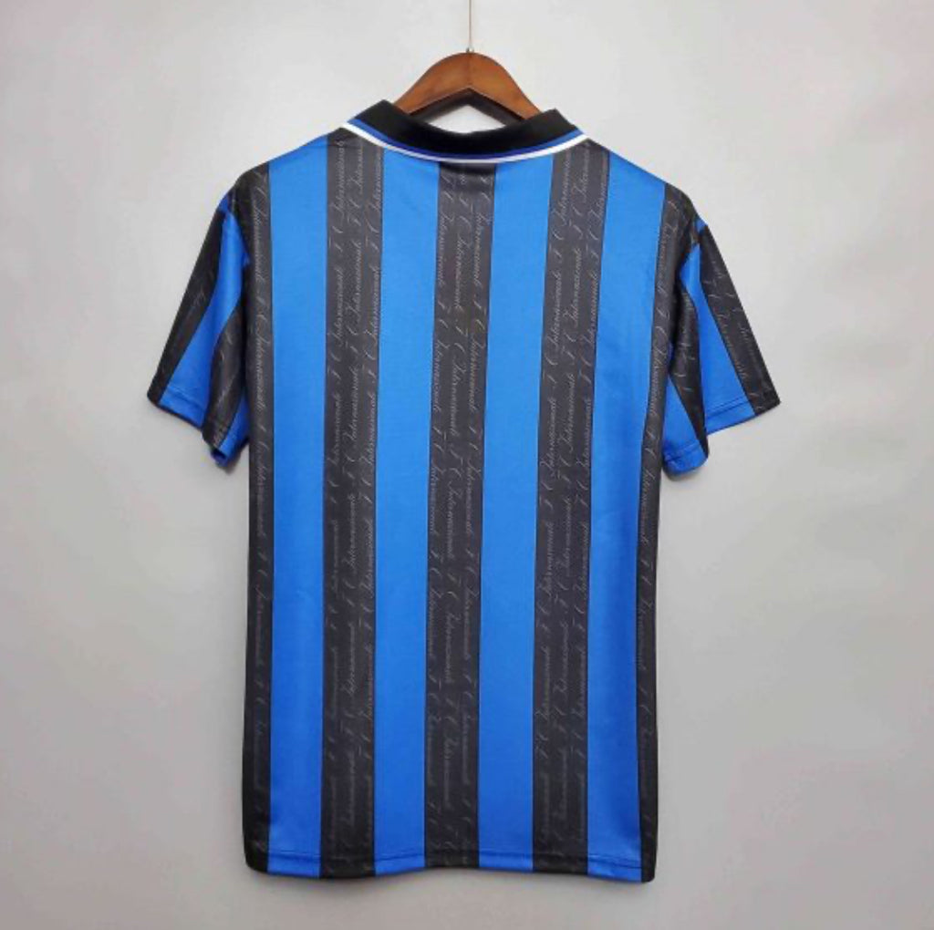 1997/1998 Retro Internazionale Milan Home Football Jersey