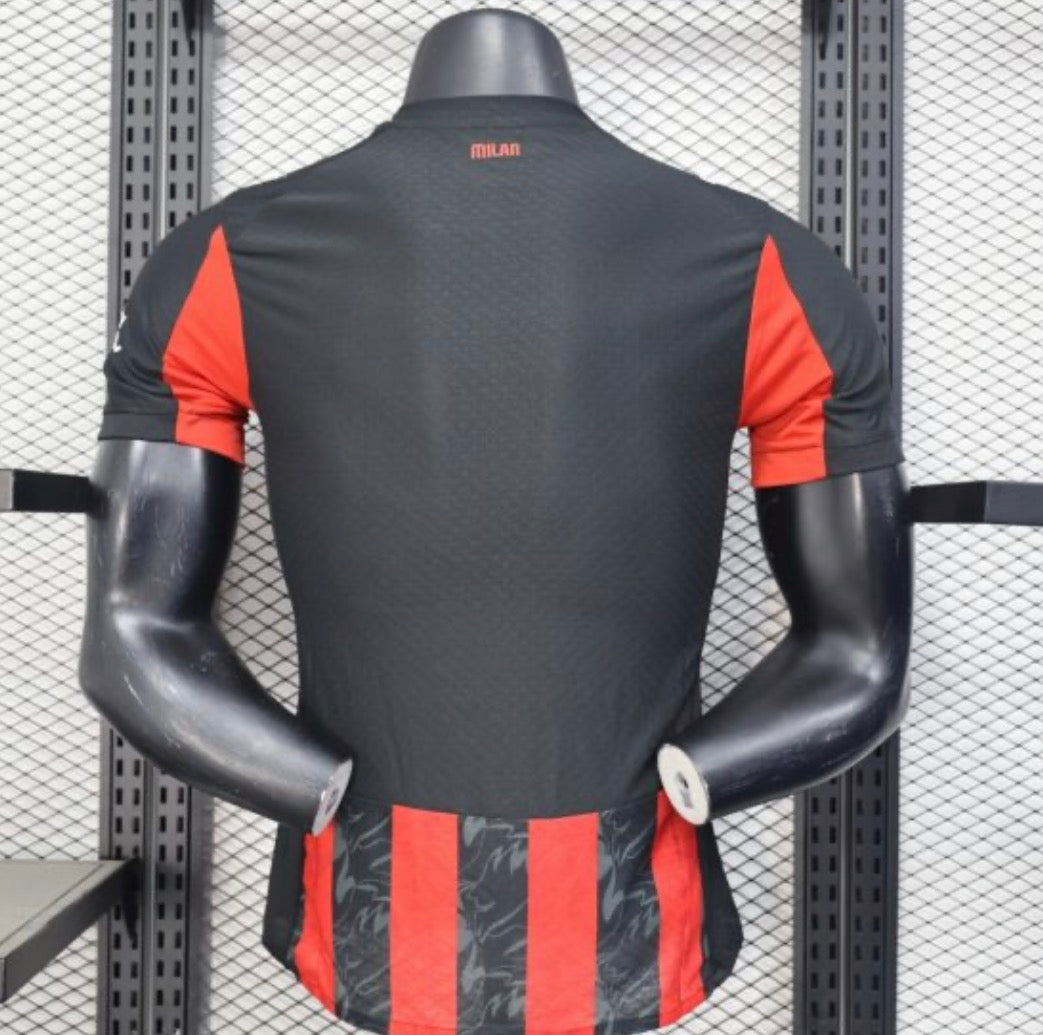 25/26 Player Version AC Milan Home Football Shirt